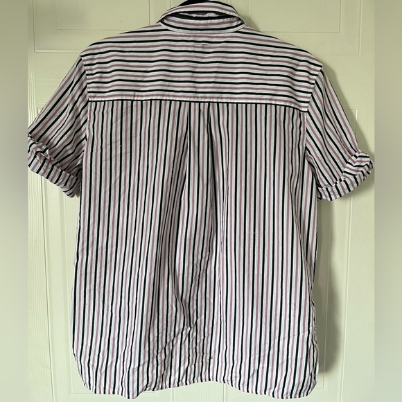 EQUIPMENT Femme Striped button-down Cotton Shirt - Picture 11 of 11